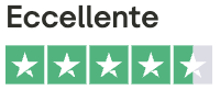 Eccellente — valutazione Trustpilot