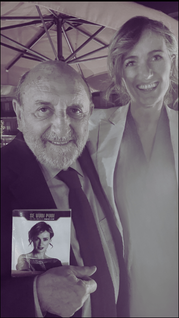 Fiorella Franco con Umberto Galimberti